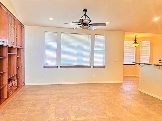 Empty room, Interior, Pendant Lights, Recessed Lighting
