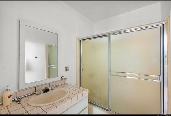Bathroom, Glass Shower, Interior, Tile Countertops