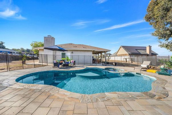 Exterior, Pool, Solar Panels
