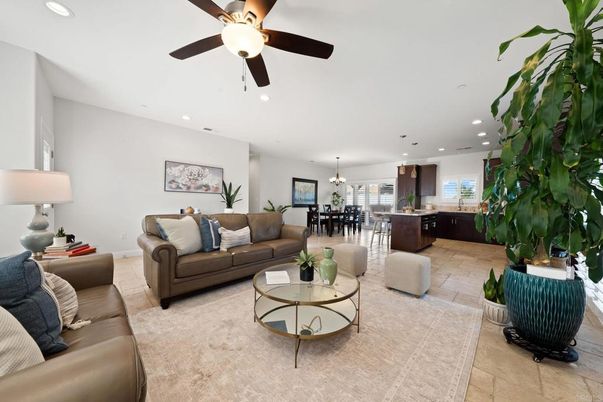 Dining room, Interior, Kitchen, Living room, Pendant Lights, Recessed Lighting