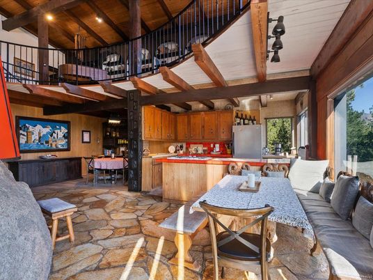 Dining room, Interior, Kitchen, Wooden Beams, Wooden Ceilings