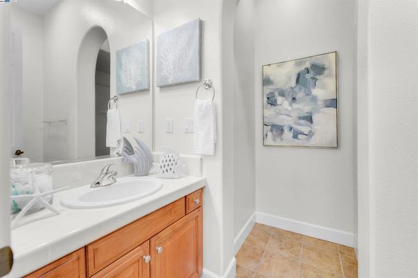 Bathroom, Dual Sink Vanities, Interior, Tile Countertops