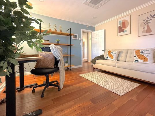 Home Office, Interior, Wood Texture Flooring