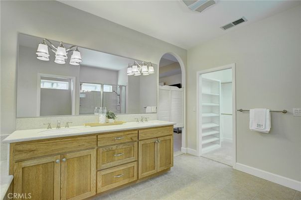 Bathroom, Dual Sink Vanities, Interior, Walk-in Closets
