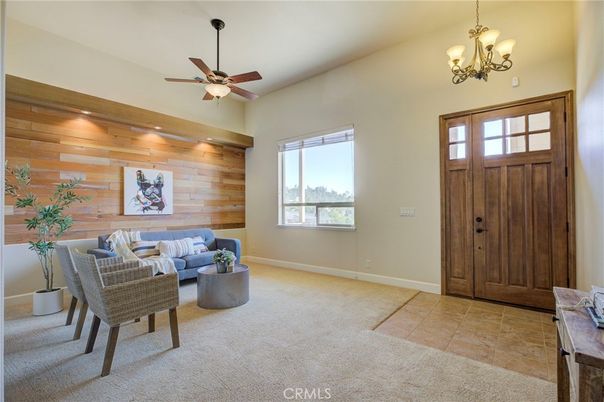 Chandelier, Interior, Living room, Wooden Walls