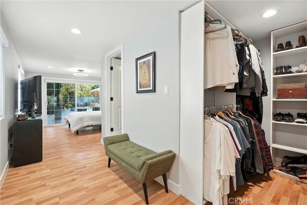 Interior, Recessed Lighting, Walk-in Closets, Wood Texture Flooring