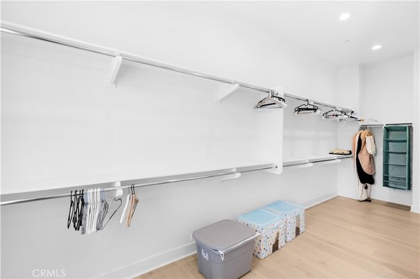 Interior, Recessed Lighting, Walk-in Closets, Wood Texture Flooring