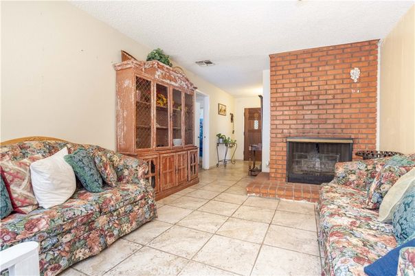 Fireplace, Interior, Living room, Stone Walls