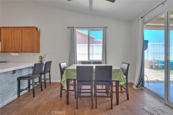 Dining room, Interior, Wood Texture Flooring