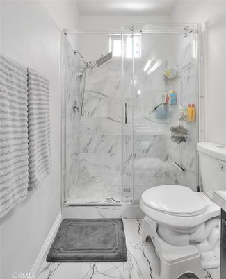 Bathroom, Glass Shower, Interior, Marble, Marble Walls