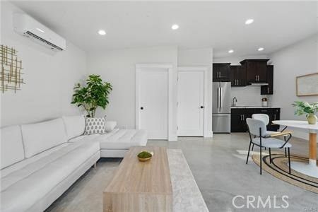 Interior, Kitchen, Living room, Recessed Lighting, Stainless Steel Appliances