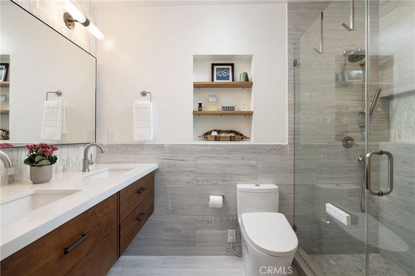 Bathroom, Glass Shower, Interior