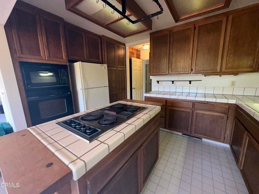 Interior, Kitchen, Tile Countertops