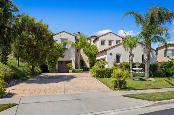 Backyard, Exterior, Facade, Brick Facade, Spanish Mediterranean
