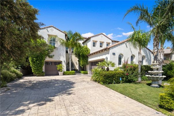 Attached, Backyard, Exterior, Facade, Spanish Mediterranean