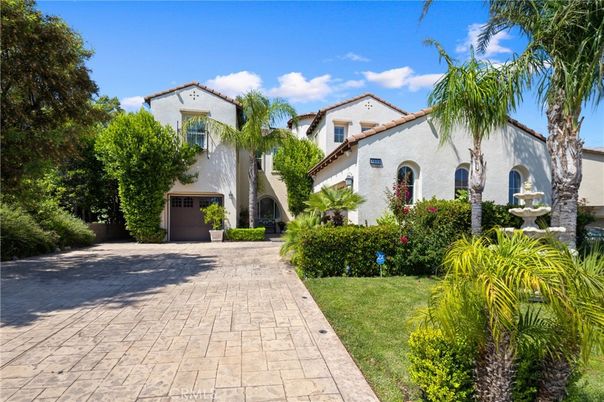 Backyard, Exterior, Facade, Spanish Mediterranean