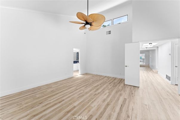 Empty room, Interior, Wood Texture Flooring