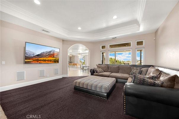 Dining room, Interior, Living room, Recessed Lighting