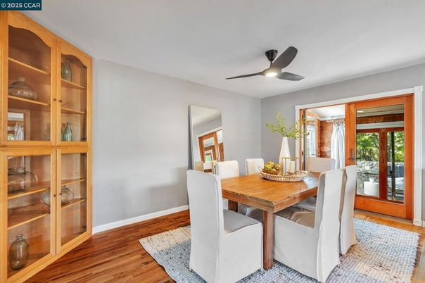 Dining room, Interior, Wood Texture Flooring