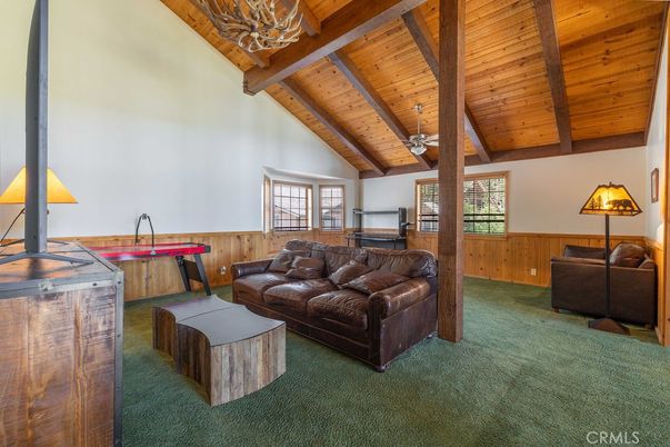 Interior, Living room, Wooden Beams, Wooden Ceilings