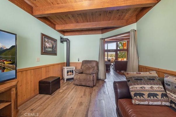 Fireplace, Interior, Living room, Wooden Beams, Wooden Ceilings, Wood Texture Flooring