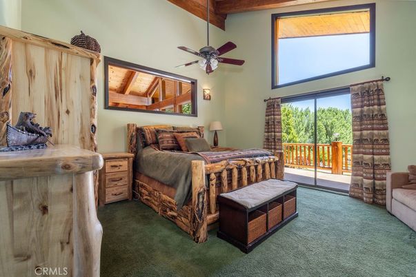 Bedroom, Interior, Wooden Beams, Wooden Ceilings