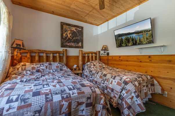 Bedroom, Interior, Wooden Ceilings
