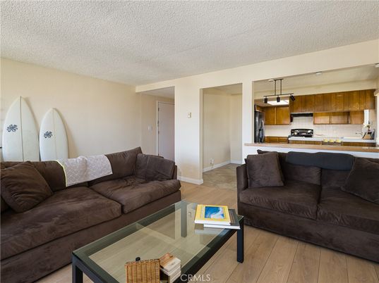 Interior, Kitchen, Living room, Pendant Lights, Stainless Steel Appliances, Wood Texture Flooring
