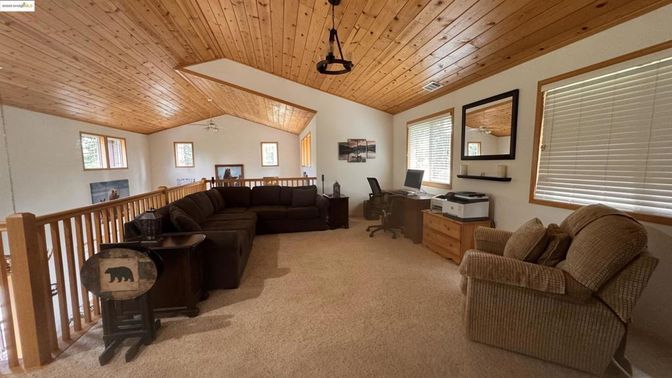 Home Office, Interior, Living room, Wooden Ceilings