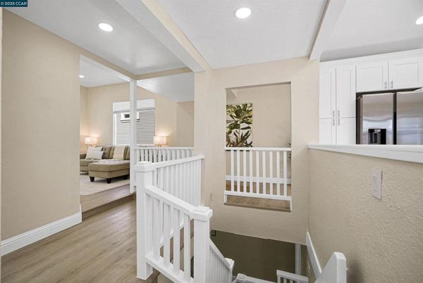 Bedroom, Interior, Recessed Lighting, Stainless Steel Appliances, Wood Texture Flooring