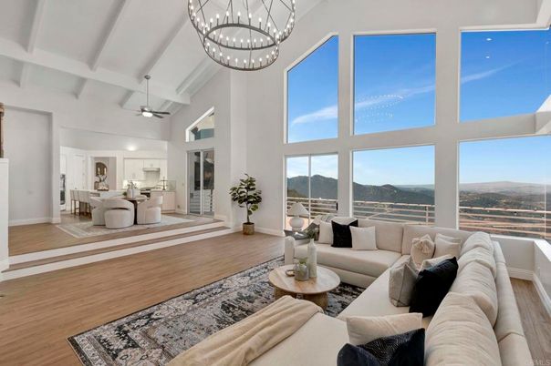 Chandelier, Dining room, Interior, Living room, Pendant Lights, Wood Texture Flooring