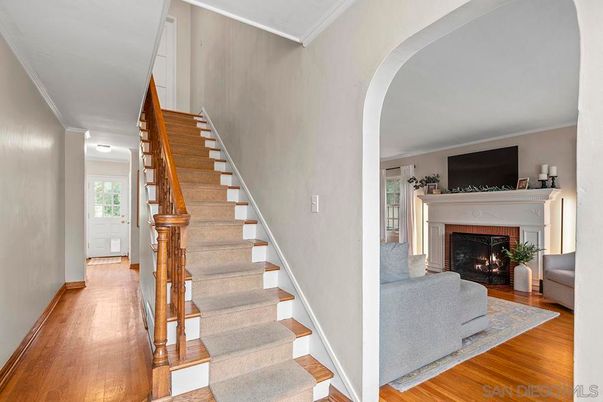 Fireplace, Interior, Wood Texture Flooring