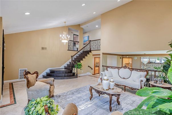 Chandelier, Interior, Living room, Recessed Lighting