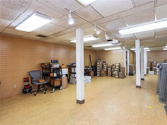 Home Office, Interior, Recessed Lighting, Wooden Walls