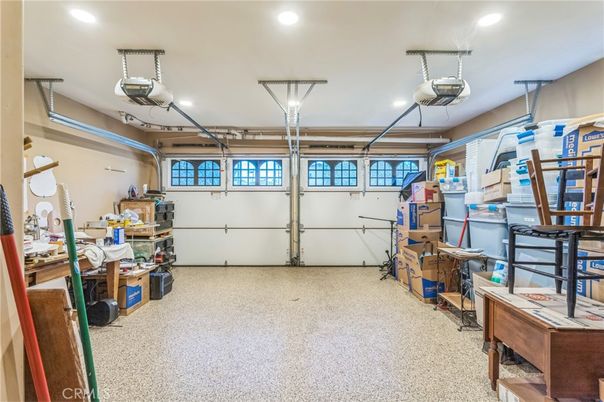 Garage, Interior, Recessed Lighting