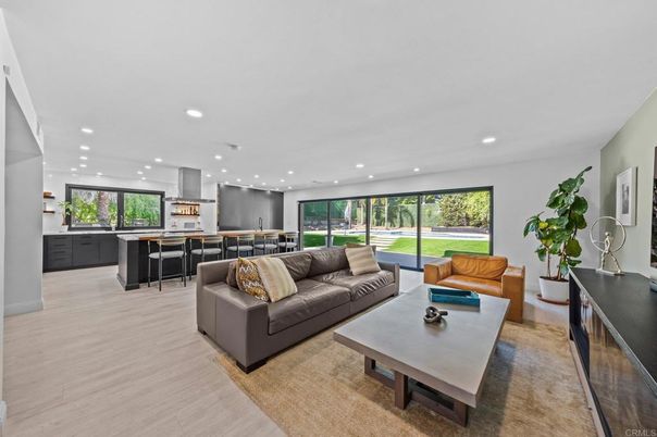Interior, Kitchen, Living room, Recessed Lighting