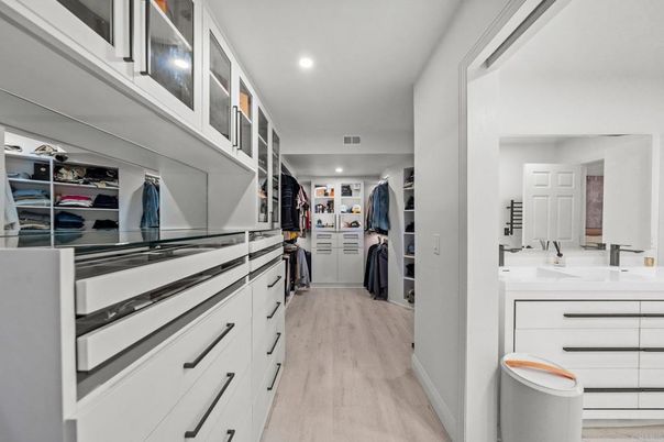 Interior, Recessed Lighting, Walk-in Closets, Wood Texture Flooring