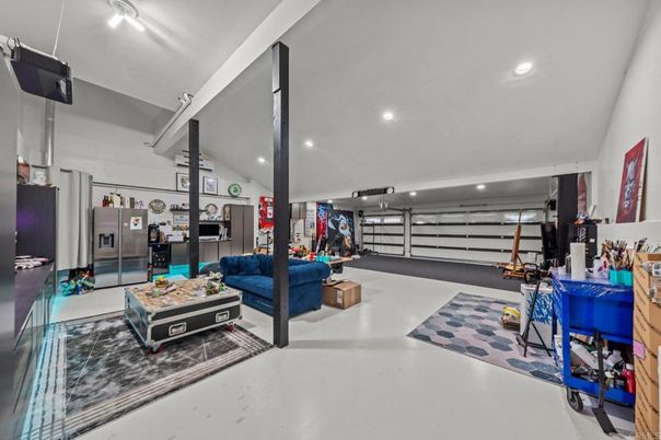Garage, Interior, Recessed Lighting