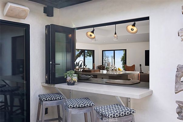 Interior, Kitchen, Pendant Lights, Water
