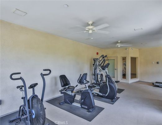 Fitness Equipment, Interior, Recessed Lighting