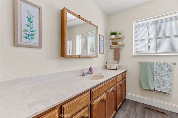 Bathroom, Interior, Wood Texture Flooring
