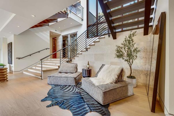Interior, Recessed Lighting, Wood Texture Flooring