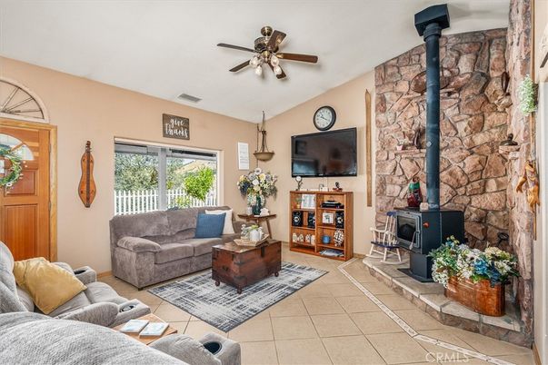 Fireplace, Interior, Living room, Stone Walls