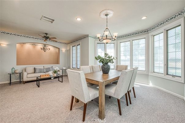 Chandelier, Dining room, Interior, Living room, Recessed Lighting