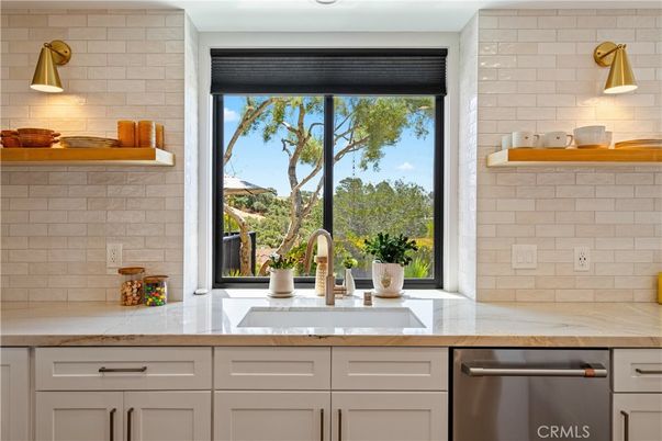 Interior, Kitchen, Stainless Steel Appliances, Stone Walls