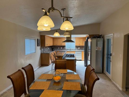Dining room, Interior, Kitchen