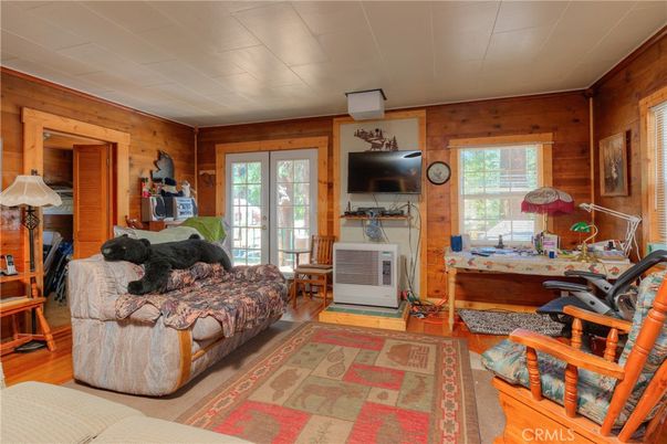 Interior, Living room, Wood Texture Flooring, Wooden Walls