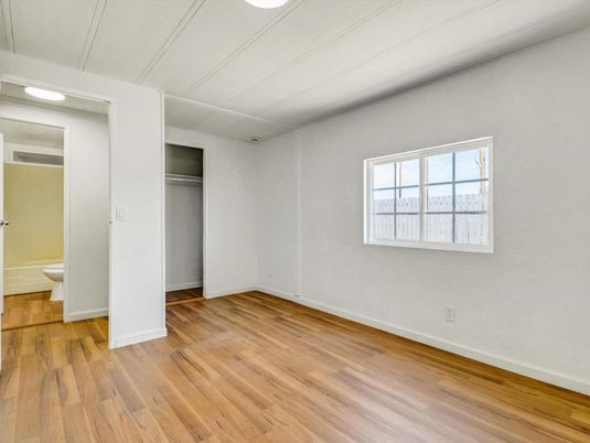 Bathroom, Empty room, Interior, Wood Texture Flooring