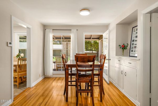 Dining room, Interior, Wood Texture Flooring