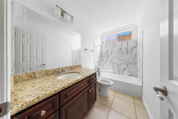 Bathroom, Dual Sink Vanities, Interior, Marble Walls